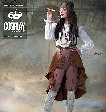 Patron Brand by McCall's 2085 WAYFARESS - Déguisement Pirate Femme