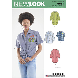Patron New Look 6561 Chemisier dame