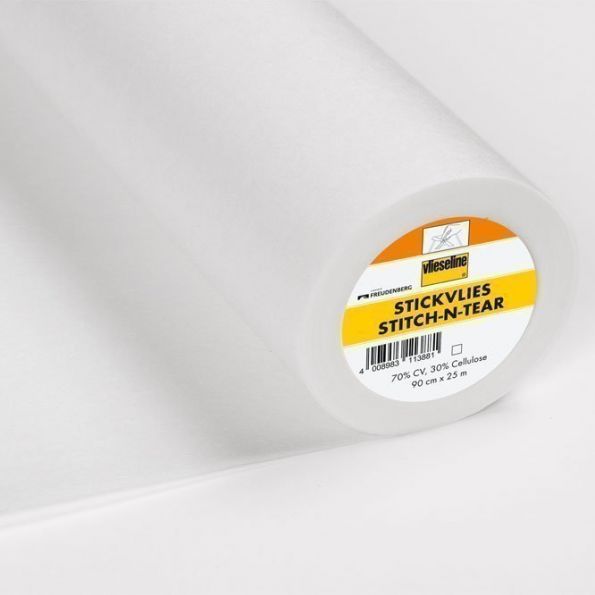 [53569671] 53569671STICKVLIES Entoilage à déchirer - blanc - 25m x 90cm 