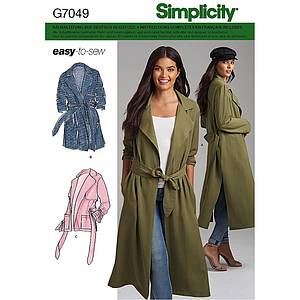 Patron Simplicity 8554 Veste pour femme