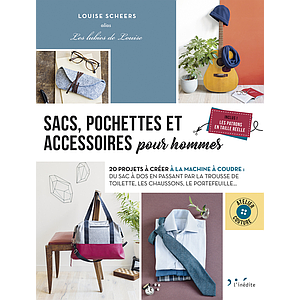 Leduc Créatif - Livre - Sacs, pochettes et accessoires pour hommes - Louise Scheers