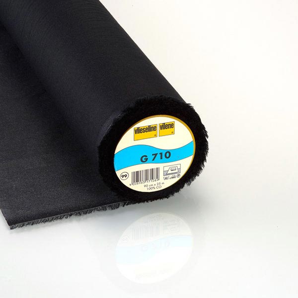 [53648513] G 710 Entoilage tissé 90 cm x 25 m - noir
