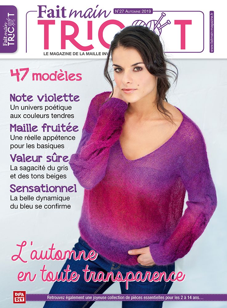 [DIP-REV-01102-0027] FAIT MAIN TRICOT N°27 - Automne 2019#
