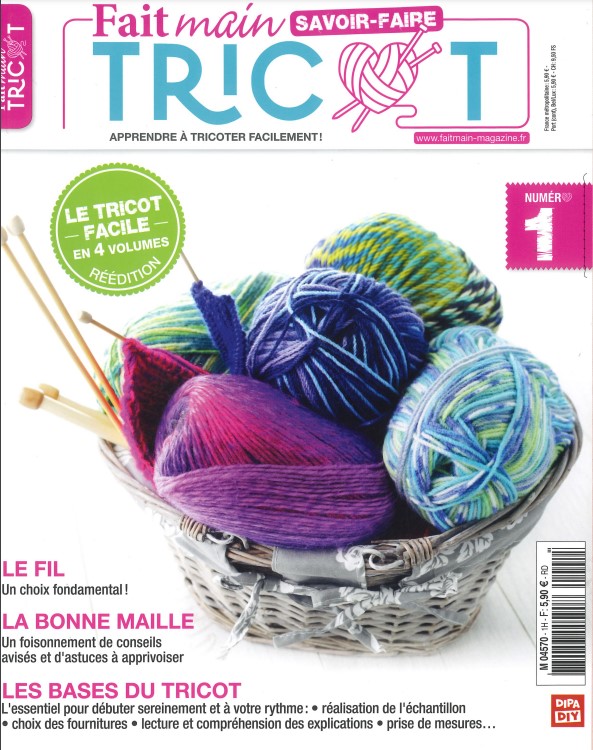[DIP-REV-04570-001H] FAIT MAIN SAVOIR FAIRE TRICOT N° 1 2019