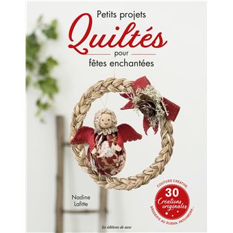 [EDI-MLAB350] Livre Petits Projets quiltés pour Fêtes Enchantées 