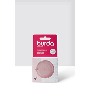Centimètre de couture rétractable Burda - 150 cm - Rose
