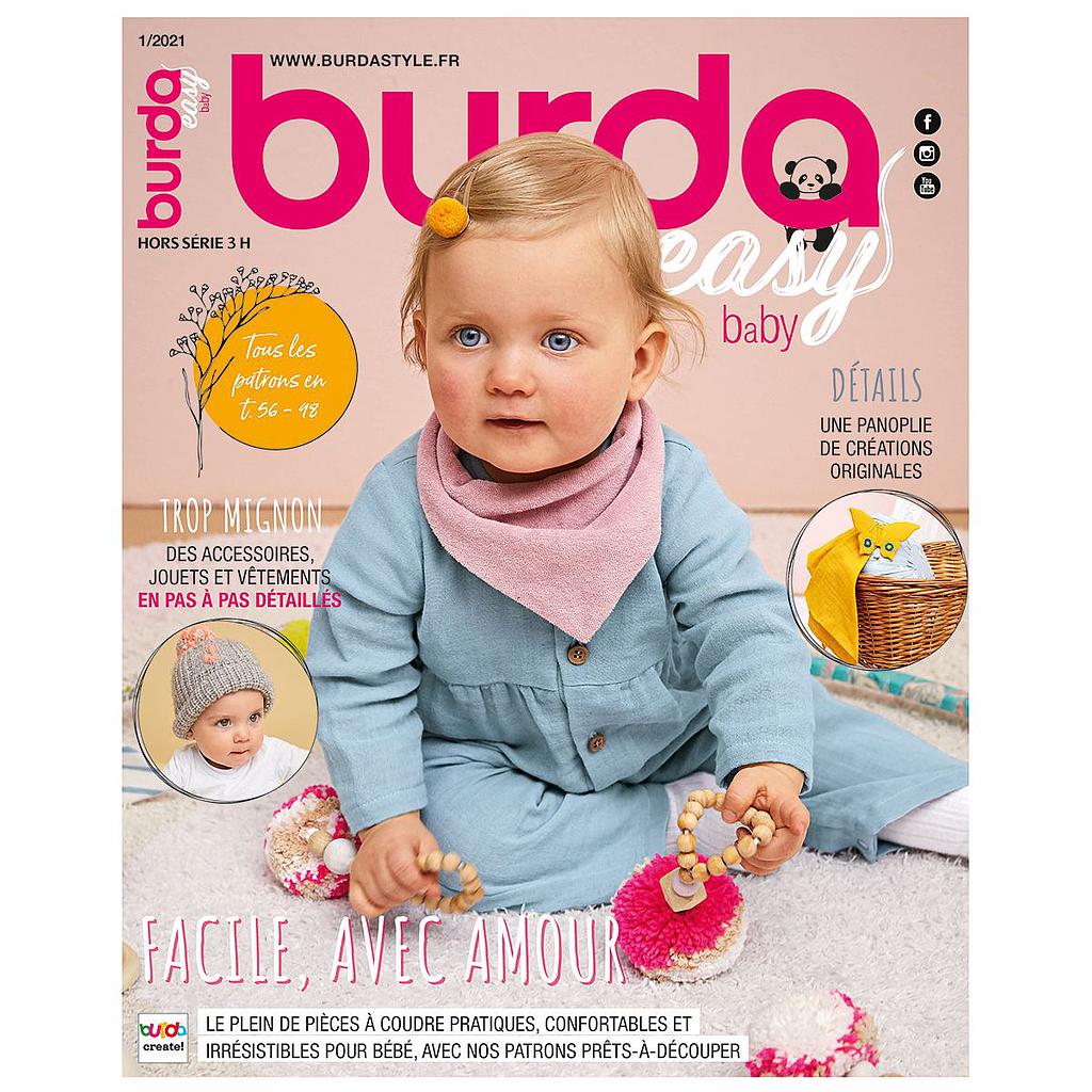 [DIP-REV-11848-3H] BURDA EASY HS FOR BABY - N°3H