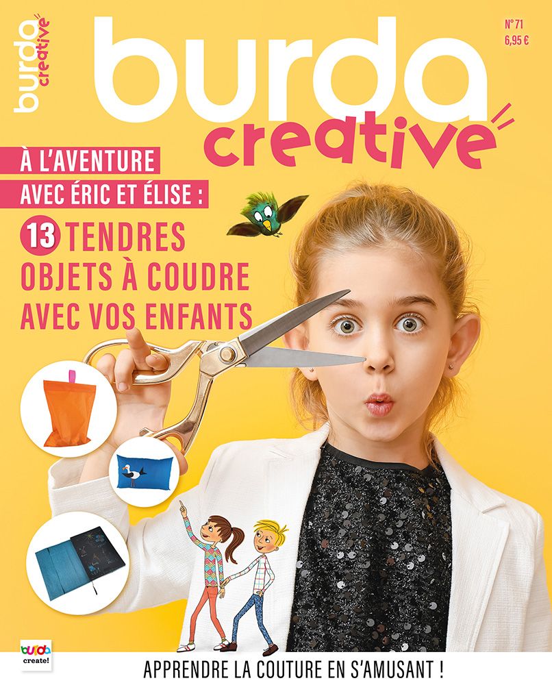[DIP-REV-15990-71] BURDA CREATIVE - N°71 - bimestrielle