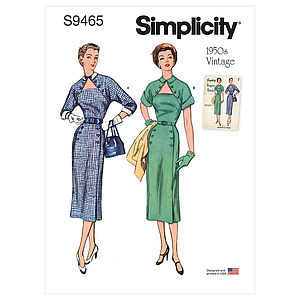 Patron Simplicity 9465 - Robe pour jeunes filles