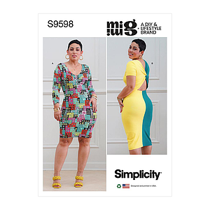 Patron Simplicity 9598 - Robes en tricot pour jeunes filles par Mimi G