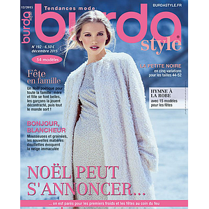 BURDA STYLE - N°192 - Noël peut s'annoncer…