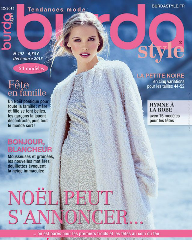 [DIP-REV-03478-192] BURDA STYLE - N°192 - Noël peut s'annoncer…