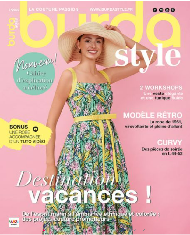 [DIP-REV-14796-271] BURDA STYLE - N°271 - Destination Vacances 