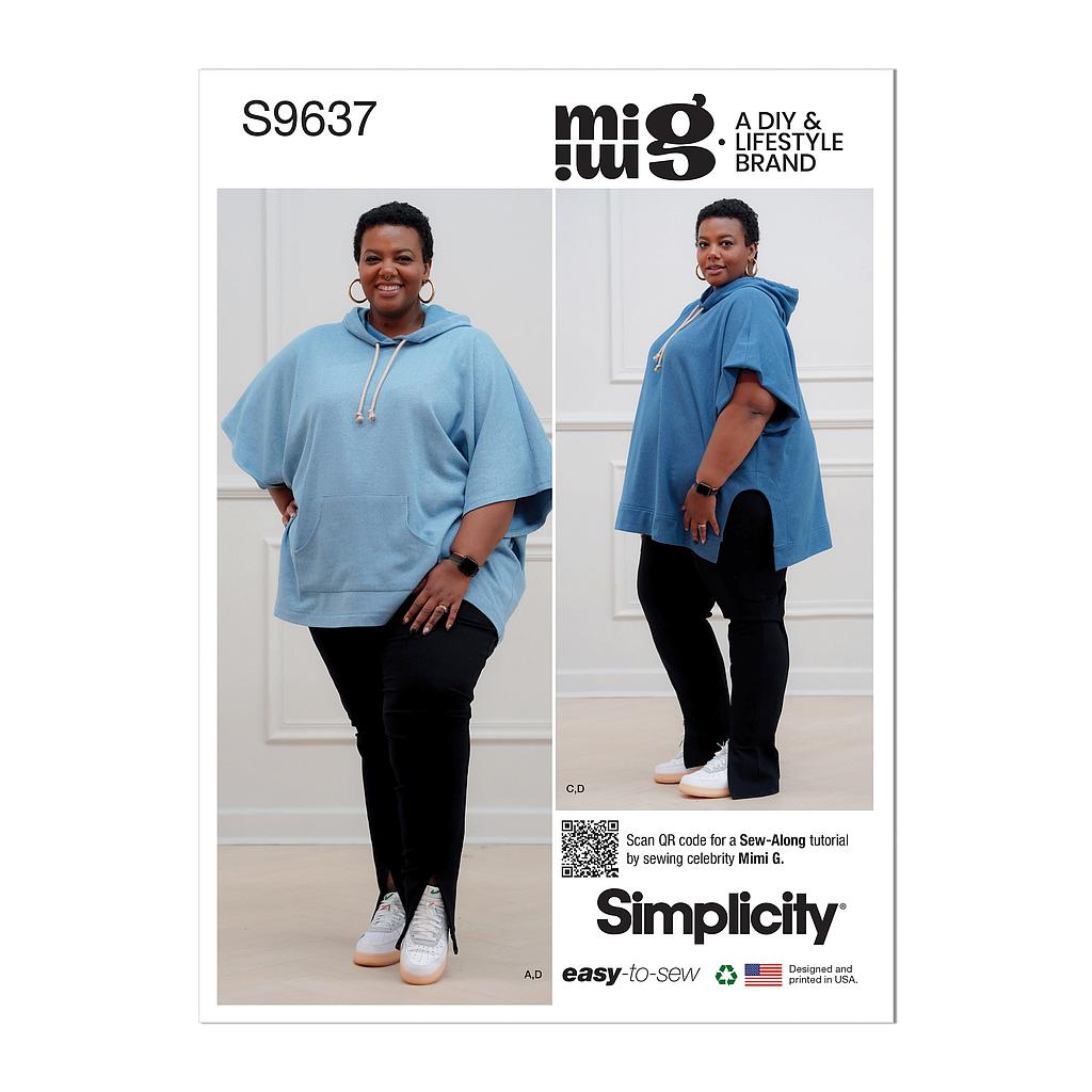 Patron Simplicity 9637 - Sweat et legging