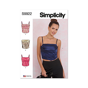 Patron Simplicity 9922 - Corsets