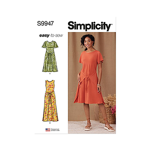 Patron Simplicity 9947 - Robe en maille