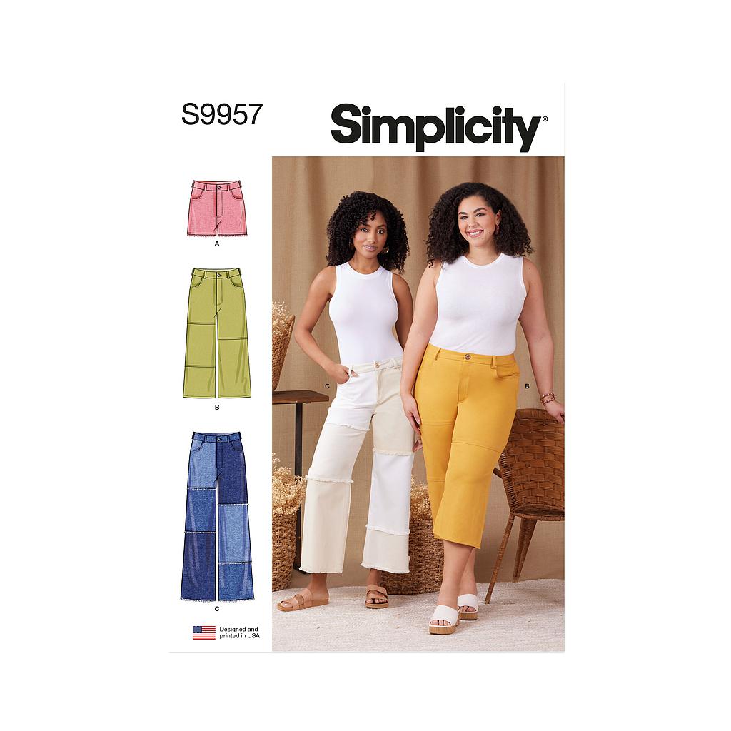 Patron Simplicity 9957 - Shorts et pantalon