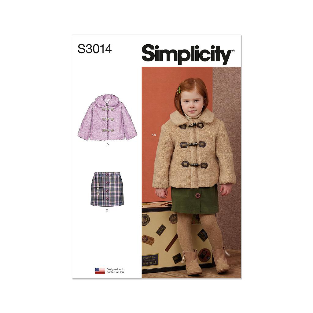 [S3014] Veste et Jupes pour Enfants