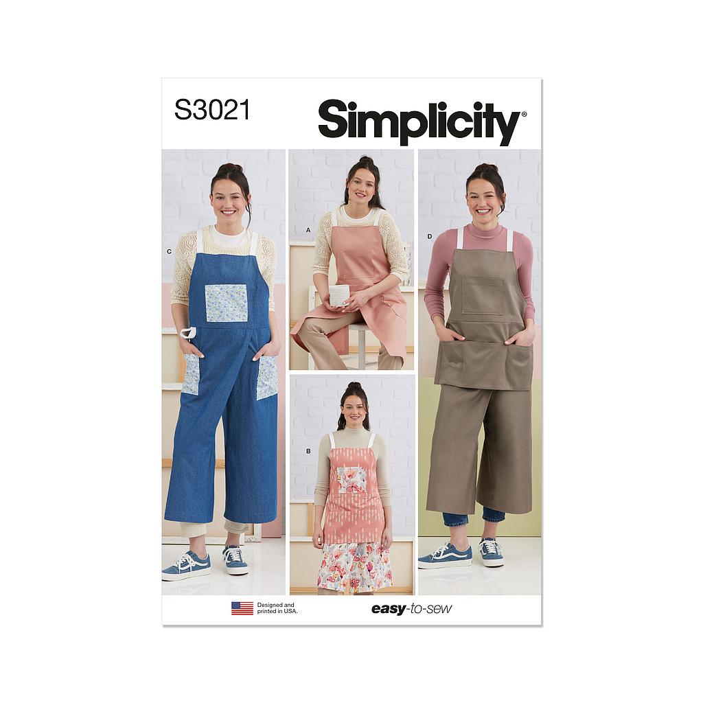 [S3021] Tabliers et Pantalon Tabliers pour Jeunes Femmes