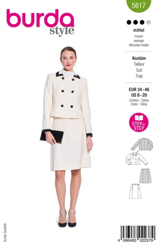 Patron Burda 5617 - Tailleur
