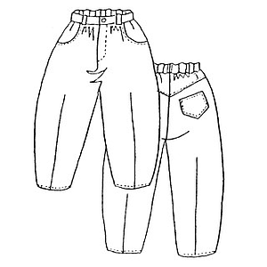 Patron Frégoli N°219 Pantalon 4 poches, tailles 4 à 10 ans - 4/10 Ans - 