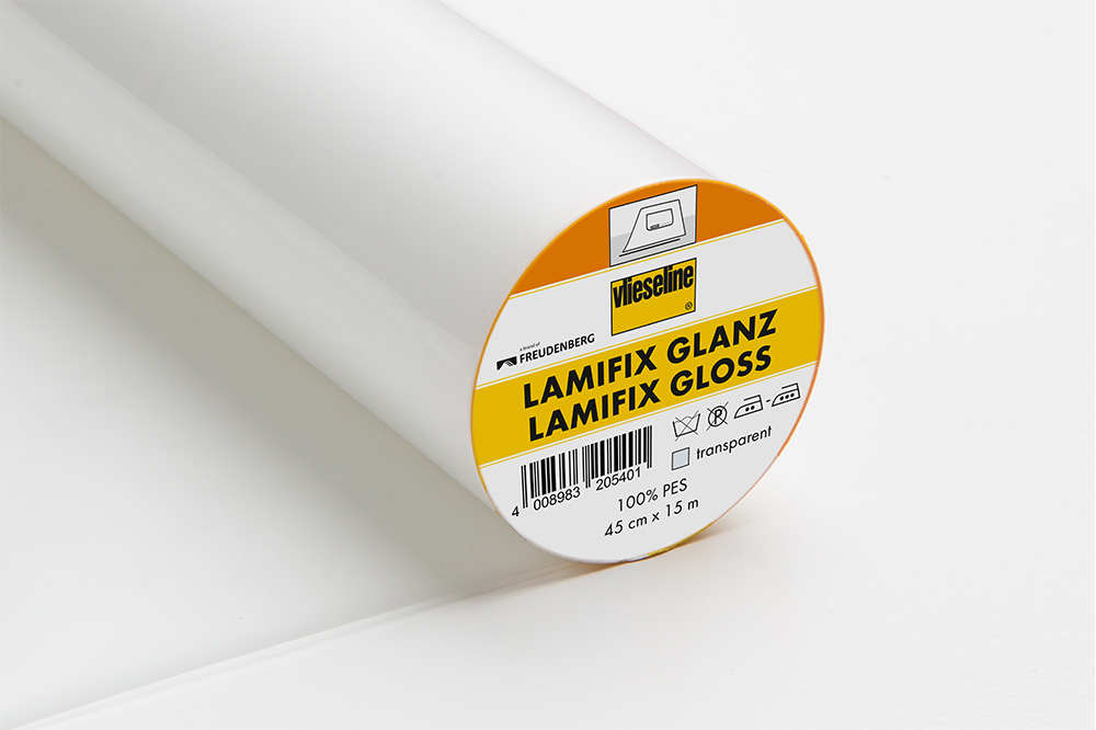 [50006494] Lamifix® Gloss Entoilage thermocollant transparent - 45cm x 15m
