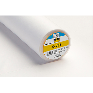 G 785 Entretela tejida - 25m x 90cm - blanco