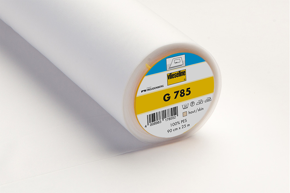 G 785 Entretela tejida - 25m x 90cm - blanco