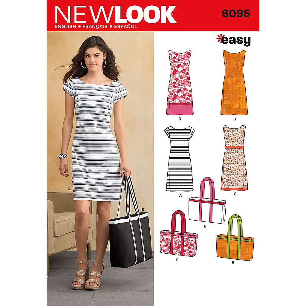 Patrón New Look 6095 Vestido