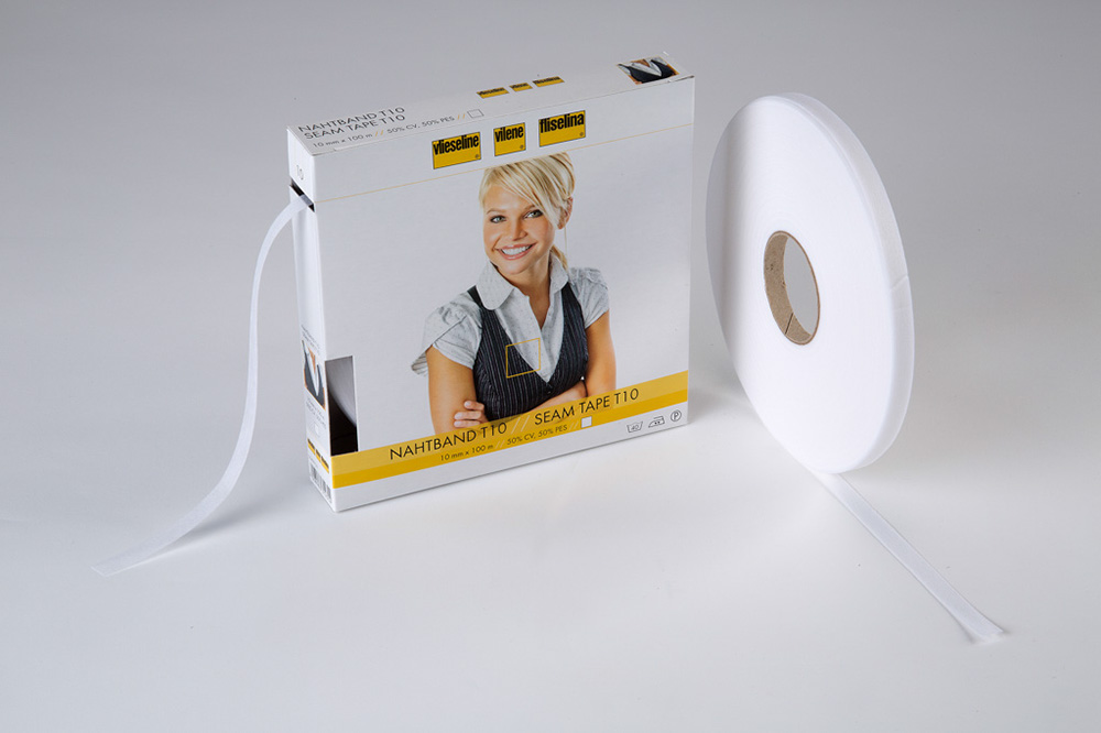 T10 Cinta estabilizadora - blanco - 100 m x 10 mm