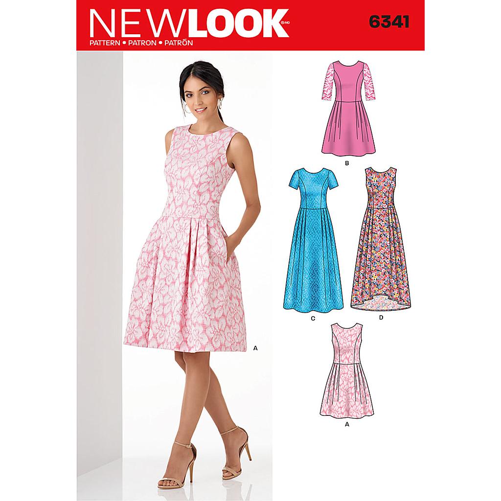 [NL6341] Patron New Look 6341 Robe 