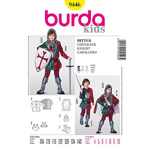 Patrón Nº9446 Burda Histórica: Caballero