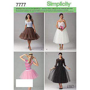 Patron Simplicity 1427 Jupe#