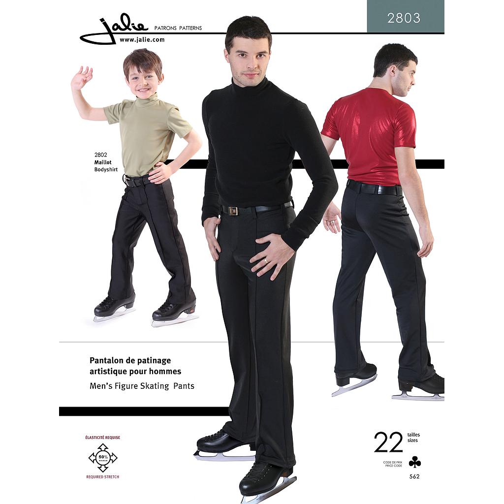 [JAL-2803] Patron Jalie 2803 Pantalon de patinage pour hommes