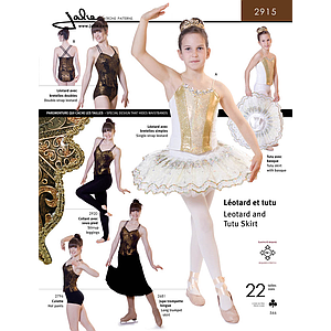 Patron Jalie 2915 Justaucorps et tutu