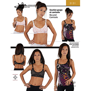 Patron Jalie 3131 Soutien - gorge et Top Brassière