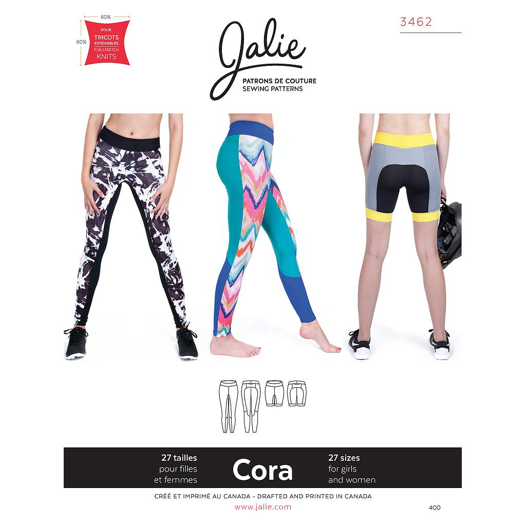 [JAL-3462] Patron Jalie 3462 Legging et short CORA