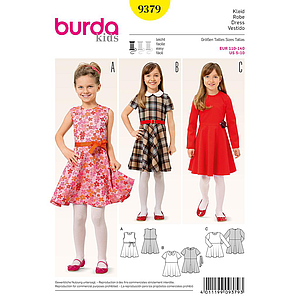 Patron Burda Kids 9379 Robe