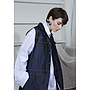 Patron DP studio Le 802 - Blouson gilet à effet jeans sans manche femme