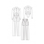 Patron DP Studio Le 300 - Combinaison pantalon femme