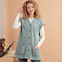 Patron Simplicity 9374 - Gilets en tricot pour femme du 32 au 54 FR