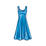 Patron New Look 6776 - Robe Avec Variations de Manches pour Jeunes Femmes