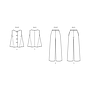 Patron New Look 6781 - Haut et Pantalon pour Jeunes Femmes