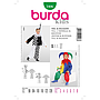Patron Burda Carnaval 2406 - Déguisement Pierrot ou Bouffon enfant#