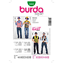 Patron Burda Carnaval 2434 - Déguisement Gilets Homme