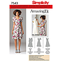 Patron Simplicity 2247 robe 