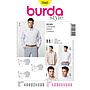 Patrón Nº7045 Burda Style: Camisa de hombre