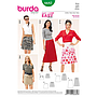 Patron Burda 6682 Jupe