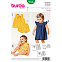 Patron Burda Kids 9358 Conjunto bebé