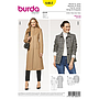 Patron Burda 6461 Abrigo y Chaqueta